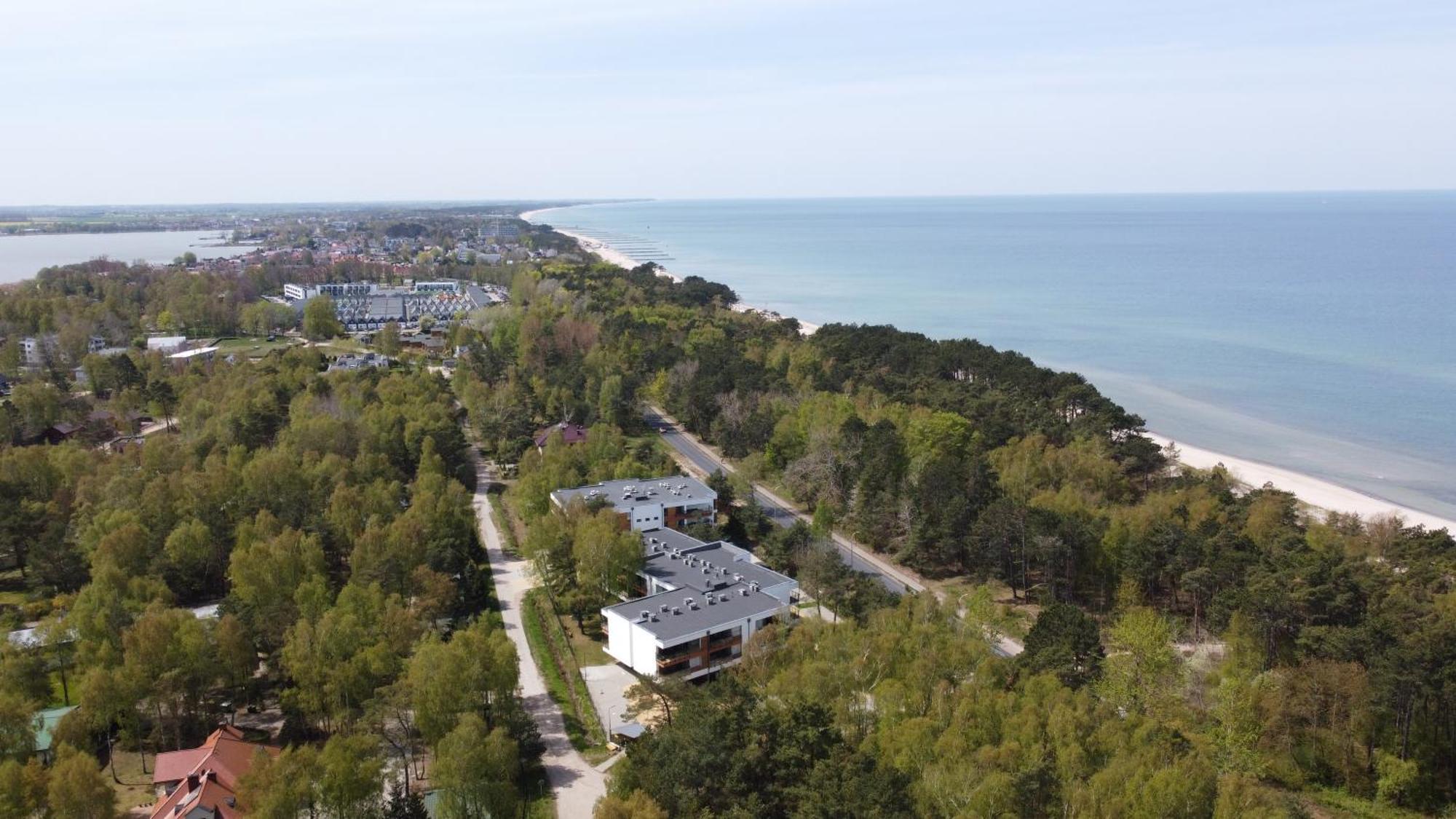 Enklawa Mielno Apartament Dwie Wody Apartamento Unieście Exterior foto